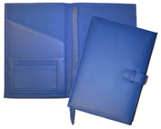 Softcover Blue Leather Diaries