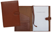 British Tan Leather Diaries for Girls